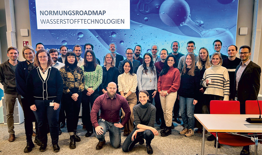 Projekttreffen für die Normungsroadmap Wasserstoff.