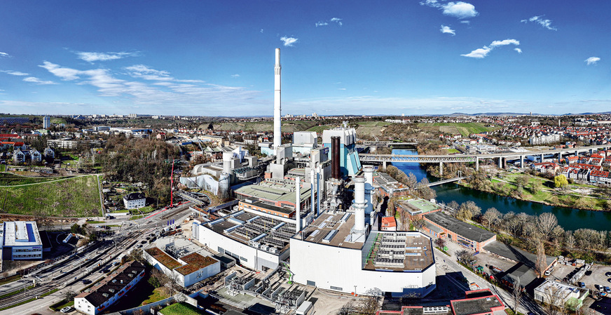 Das neue H2-ready Fuel-Switch Kraftwerk der EnBW in Stuttgart-Münster ist bereits in Betrieb.