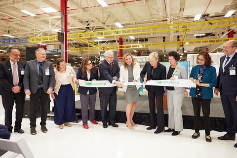 Accelera eröffnete im Mai die Elektrolyseurproduktion in Fridley, Minnesota