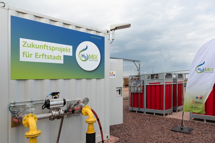 Positive Zwischenbilanz des Feldtests im Gasnetz von Erftstadt