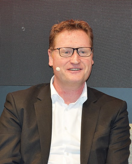 Dr. Klaus Bonhoff auf der Hannover Messe 2023