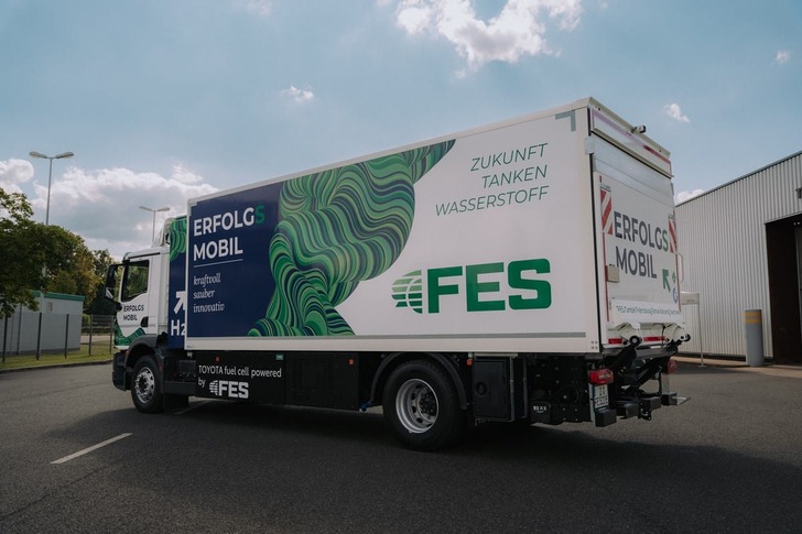 wasserstoffbetriebenen FES-Brennstoffzellen-LKW 