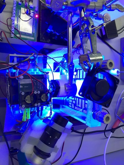 Vermessung der Elektroden bzgl. ihrer physikalischen und chemischen Eigenschaften