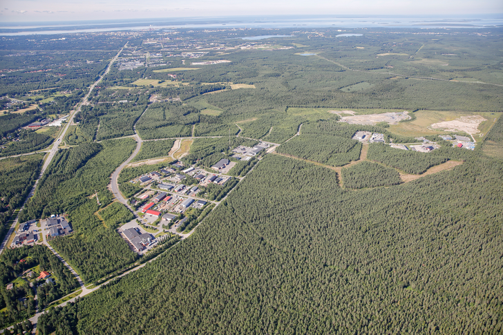 Auf dieser Fläche könnte der 600-MW-Elektrolyseur entstehen. 