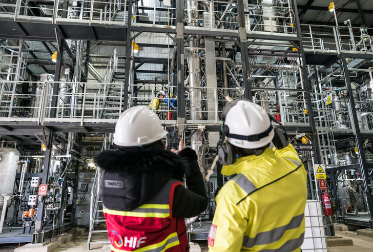 Plant for E-Fuel production in Chile. - © HIF