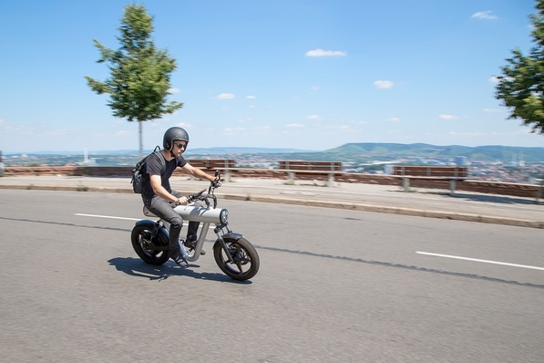 Die batterieelektrische Pocket Rocket im Einsatz