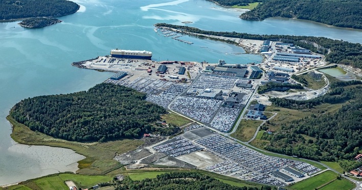 Der Hafen von Wallhamn