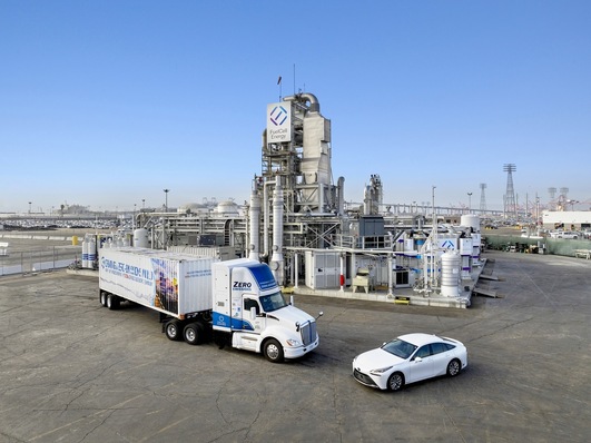 FuelCell Energys Tri-Gen-System am Hafen von Long Beach