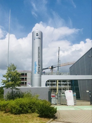 Eingang zum ZAL in Hamburg-Finkenwerder