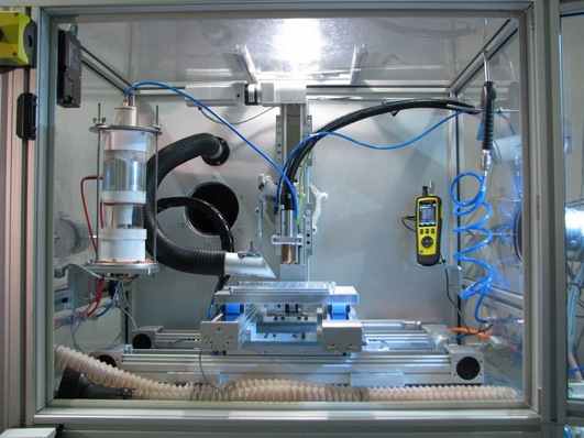 Entwickelte Anlagentechnik zur Beschichtung auf Basis von Niedrigenergie-Plasma