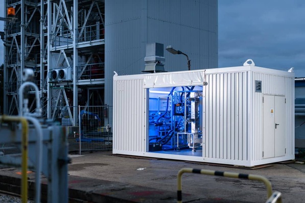 Container-Demonstrationsanlage