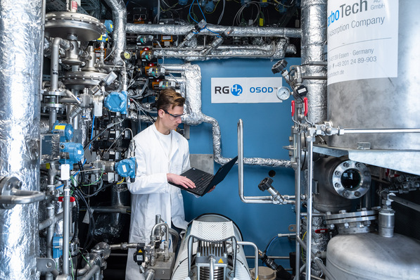 Testbetrieb bei Rouge H2 Engineering