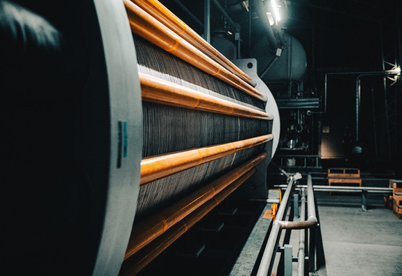 Stack eines Alkali-Elektrolyseurs von HydrogenPro.