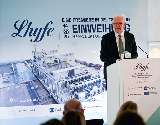 Baden-Württembergs Ministerpräsident Winfried Kretschmann will „keine Bedenkenträger“, wenn es um grünen Wasserstoff geht.