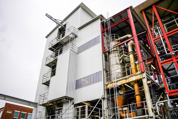 Die Circored-Pilotanlage in Frankfurt soll Probematerial im Tonnenmaßstab für potenzielle Kunden herstellen.