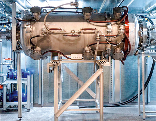 Im Plasmalyse-Reaktor herrschen Temperaturen zwischen 1.300 und 1.500 Grad Celsius. 