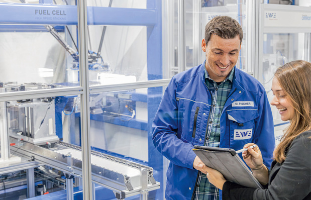 High-Speed-Stacker im Einsatz