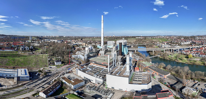 Das neue H2-ready Fuel-Switch Kraftwerk der EnBW in Stuttgart-Münster ist bereits in Betrieb.