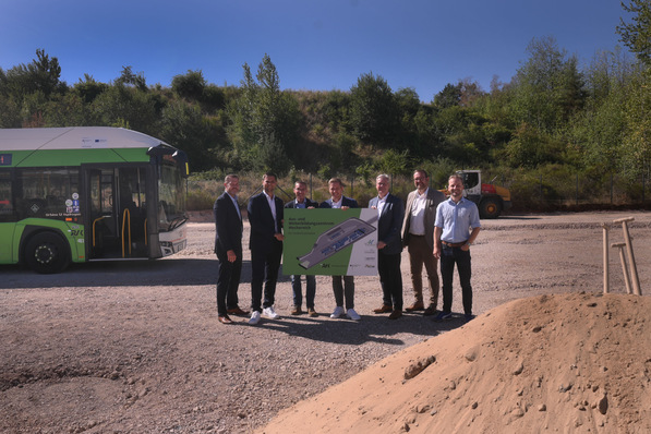 Das Projekt entsteht auf dem Gelände des künftigen Aus- und Weiterbildungszentrums für klimaneutrale und digitale Mobilität (AWM) an der Peterheide.