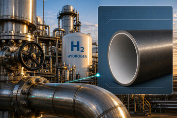Neue Analysemethoden Fraunhofer LBF bewerten die Zuverlässigkeit beschichteter Wasserstoff-Pipelines.
